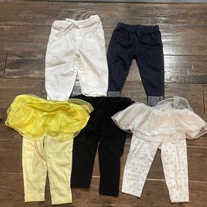 Bundle of infant pants